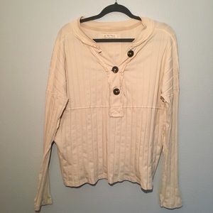 Free People Tan Sweater